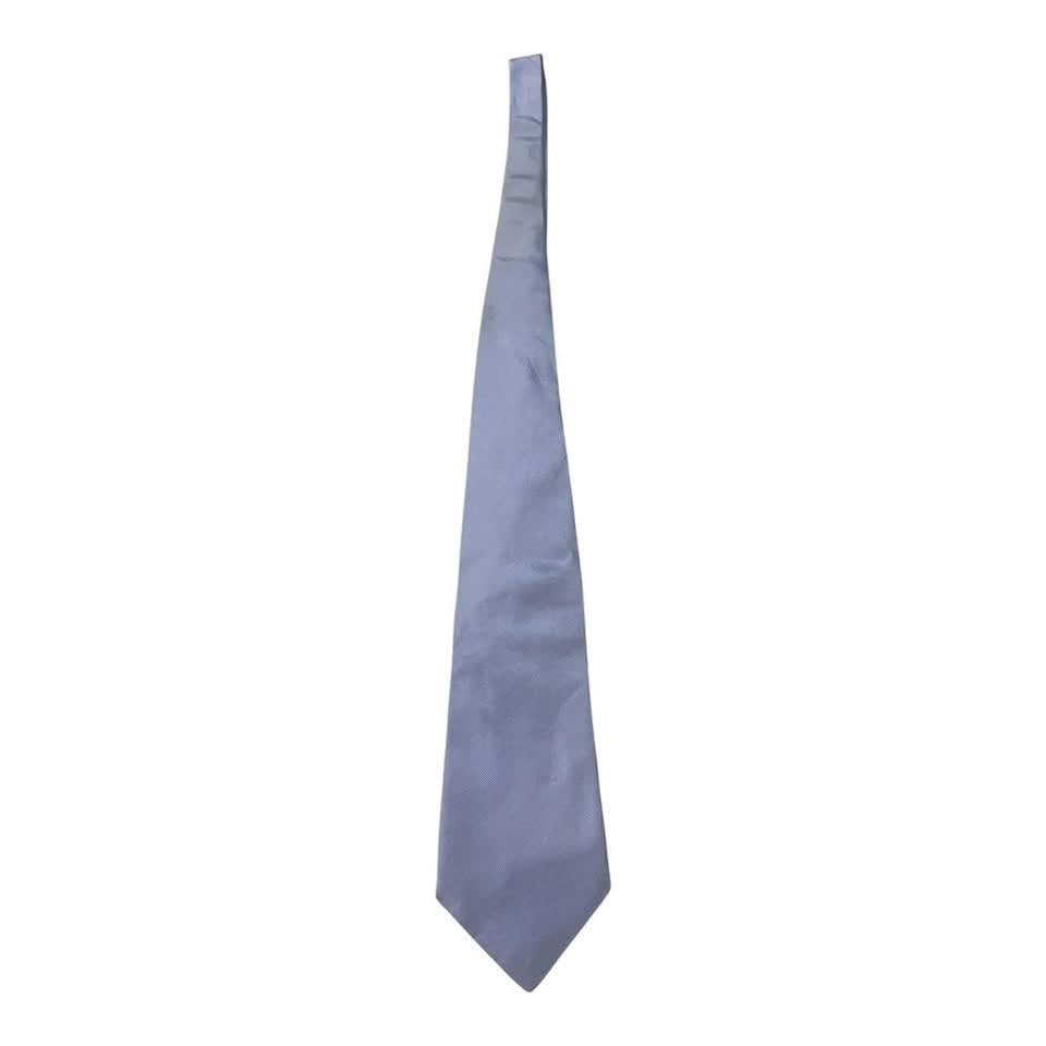 Brooks Brothers 346 Blue Pure Silk Necktie Made in USA
