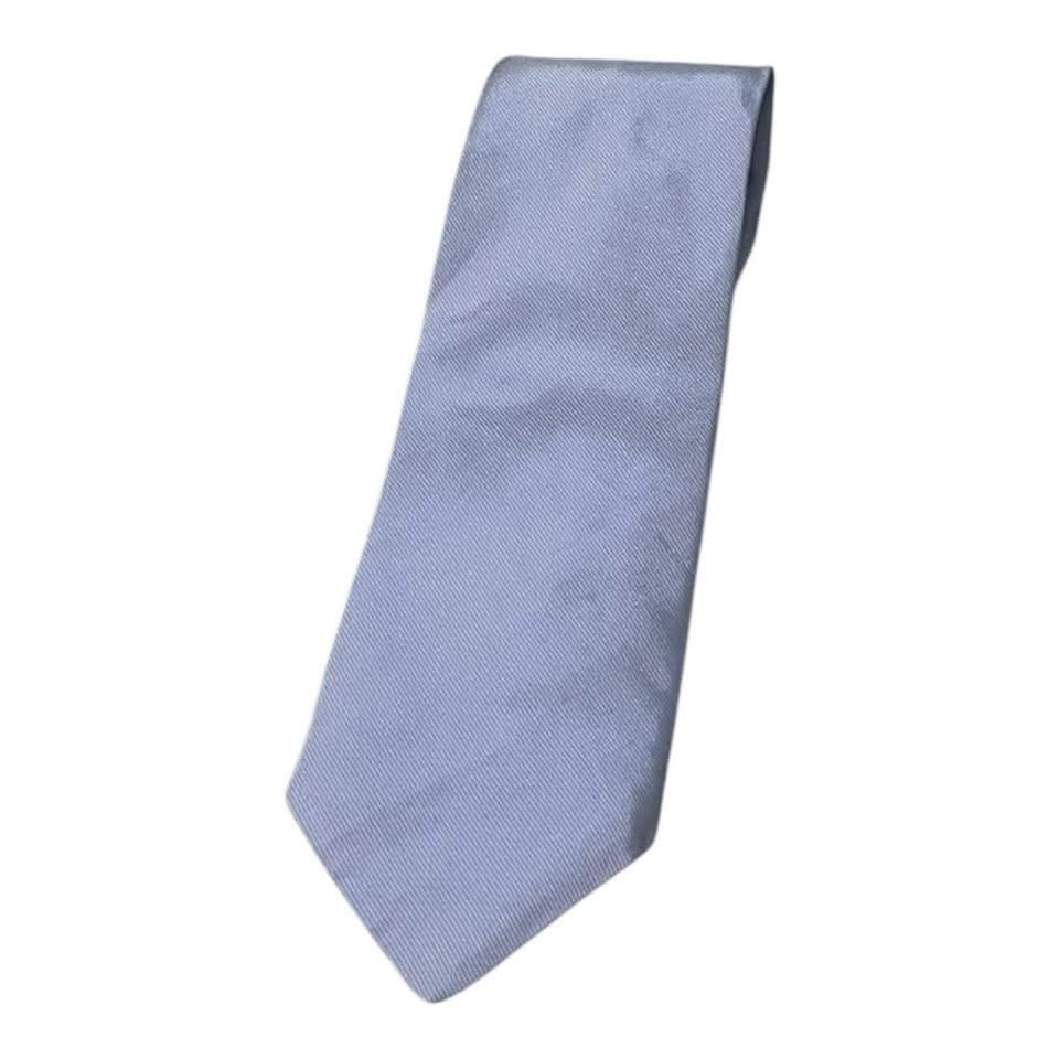 Brooks Brothers 346 Blue Pure Silk Necktie Made in USA